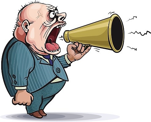 EPS 해외이미지 백인 남자 일러스트 비즈니스 통신 대화 한명 사람 성인 확성기 소리 외침 듣기 비즈니스맨 메시지 대표 토론 만화 방향 경영자 책임자 비명 제어 조언 해외202004 해외일러스트 서양인 1 모션 말하기 직장인 리더 파일형식 벡터 이미지허브