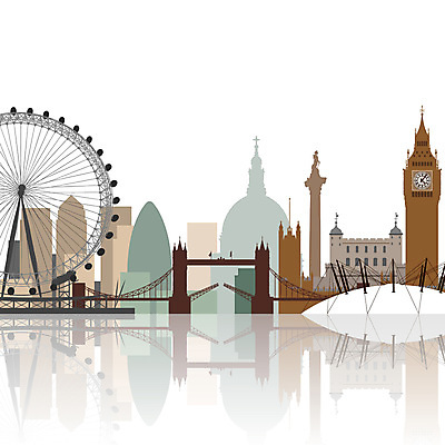 JPG 해외이미지 일러스트 사람없음 도시풍경 반사 성당 도시 런던 대관람차 빅벤 런던브릿지 런던주의회의사당 해외202004 해외일러스트 종교건축 영국 풍경 다리_건축물 놀이기구 시계탑 국회의사당 파일형식 이미지허브