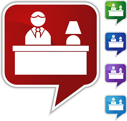 EPS 해외이미지 디자인 남자 일러스트 호텔 사무실 방 흰색 종업원 고객 책상 서비스 안내원 비서 여관 엘리먼트 해외202004 해외일러스트 직업 컬러 가구 비즈니스 숙소 사람 파일형식 벡터 이미지허브