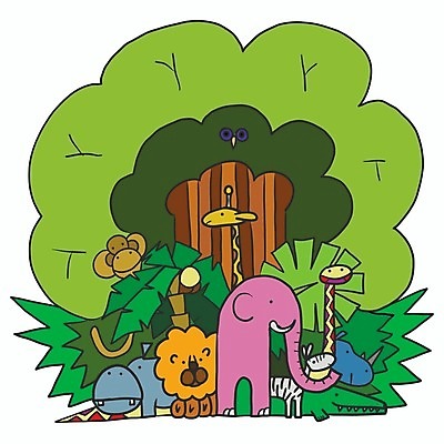 EPS 해외이미지 나무 동물 어린이 잎 일러스트 회사 아프리카 자연 코끼리 손바닥 목재 빨간색 초록색 파란색 노란색 우정 원숭이 뱀 사자 기린 악어 얼룩말 코뿔소 해외202004 해외일러스트 식물 손 나라 컬러 비즈니스 재료 포유류 파충류 사람 친구 말_동물 생태계 파일형식 벡터 이미지허브