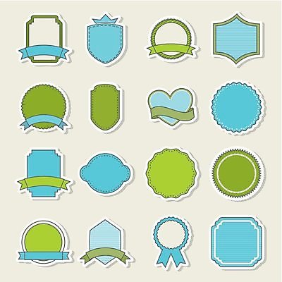 EPS 해외이미지 템플릿 디자인 배너 리본 종이 스티커 일러스트 포장 프레임 그래픽 장식 초록색 파란색 세트 꼬리표 라벨 공백 방 흰색 우아함 두루마리 수집 향수 복고 윤곽 휘장 스크랩북 카피스페이스 해외202004 해외일러스트 컬러 컨셉 화장품 파일형식 벡터 이미지허브