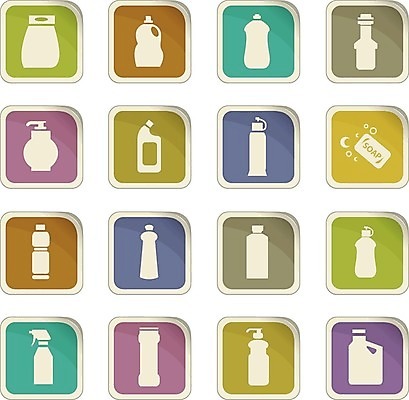 EPS 해외이미지 디자인 선 가사 일러스트 가정 세트 수건 쓰레기통 붓 빨래 가루 빗자루 세제 심볼 비누 분무기 세탁기 청소부 고립 위생관리 화학약품 해외202004 해외일러스트 직업 관리 위생용품 가전제품 화학 청소도구 물질 파일형식 벡터 이미지허브