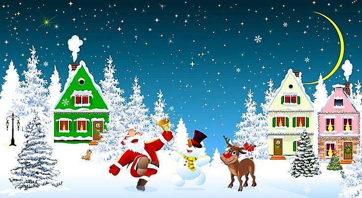 EPS 해외이미지 나무 동물 캐릭터 계절 행복 별 크리스마스 겨울 일러스트 눈사람 하늘 휴가 사슴 새로움 새해 주택 이야기 파란색 산타클로스 마을 기쁨 달 흰색 도시 눈송이 야간 숲 12월 만화 연도 장면 타운 전나무 순록 클라우스 해외202004 해외일러스트 일러캐릭터 자연요소 식물 기념일 감정 컬러 컨셉 포유류 건물 눈 날짜 파일형식 벡터 이미지허브