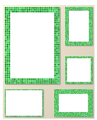 EPS 해외이미지 디자인 종이 백그라운드 패턴 일러스트 추상 프레임 초록색 세트 덮개 도자기 모서리 그늘 앨범 수집 타일 그림 정사각형 모자이크 페이지 시트 직사각형 스크랩북 픽셀 해외202004 해외일러스트 도형 컬러 무늬 뚜껑 파일형식 벡터 이미지허브