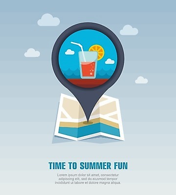 EPS 해외이미지 구름 바다 지도 일러스트 잔 빨대 사람없음 여름 여름휴가 바캉스 칵테일 레몬 심볼 사인 위치 해외202004 해외일러스트 자연요소 식기 계절 과일 휴가 주류 파일형식 벡터 여름_계절 이미지허브