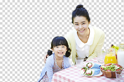 편집이미지 라이프스타일 그릇 접시 시선 여자 딸 어린이 음식 포즈 컨셉 의자 가족 탁자 모녀 엄마 샌드위치 미소 웃음 사람 앉기 동양인 소녀 상반신 성인 두명 앞모습 컵 30대 청춘 부모 소풍 주스 샐러드 한국인 우유 자녀 오렌지주스 PNG 여자만 편집소스 식기 음료 뷰포인트 가구 관계 모션 유제품 표정 인종 생활 장년 야외활동 과일주스 파일형식