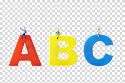 편집이미지 문자 알파벳 영어 교육 인형 대문자 사람없음 모형 미니어처 피규어 세개 B 오브젝트 교구 A C PNG 편집소스 3 파일형식