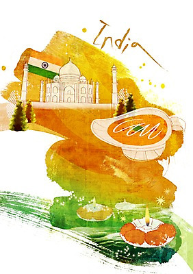 PSD 나무 식물 문자 그릇 건축물 손글씨 알파벳 영어 나라 상징 캘리배경 백그라운드 일러스트 초 캘리그라피 촛불 타이포그라피 글자캘리그라피 사람없음 건물 단어 인도 국기 카레 타지마할 국내일러스트 식기 건축 아시아 음식 세계문화유산 파일형식