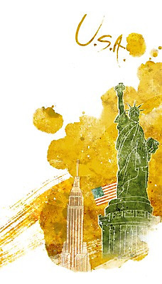 PSD 문자 건축물 손글씨 알파벳 영어 나라 상징 캘리배경 백그라운드 일러스트 캘리그라피 빌딩 타이포그라피 글자캘리그라피 사람없음 건물 단어 조각상 미국 도시 국기 자유의여신상 국내일러스트 건축 북아메리카 조형물 세계문화유산 파일형식