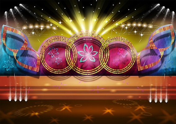 PSD 문양 백그라운드 무늬 일러스트 조명 사람없음 장식 빛 인테리어 무대 국내일러스트 디자인 파일형식