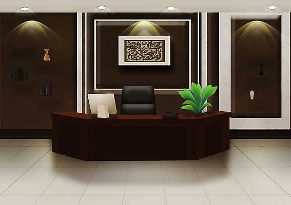 PSD 화분 화초 액자 백그라운드 의자 일러스트 탁자 조명 사람없음 장식 책 인테리어 컴퓨터 복도 프런트 전화기 장식장 국내일러스트 식물 디자인 가구 전자제품 파일형식