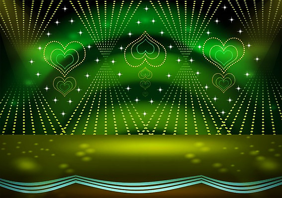 PSD 백그라운드 일러스트 조명 사람없음 인테리어 무대 하트 국내일러스트 모양 디자인 파일형식