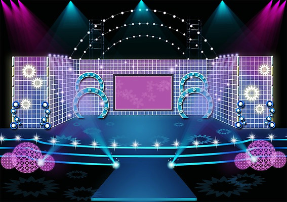 PSD 문양 백그라운드 무늬 일러스트 조명 사람없음 인테리어 무대 국내일러스트 디자인 파일형식