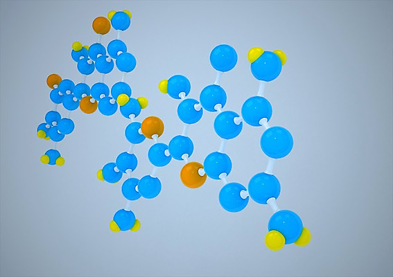 PSD 컬러 과학 백그라운드 무늬 의학 실험 사람없음 그래픽 치료 파란색 노란색 3D소스 3D 과학기술 관찰 네트워크 화학 연결 결합 입체 핵 원자 구성원소 모션 기술 원소 디지털합성 파일형식