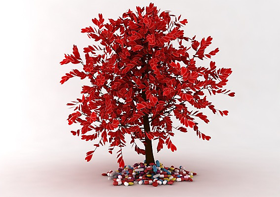 PSD 나무 식물 컬러 의학 건강 사람없음 그래픽 치료 빨간색 알약 약 3D소스 3D 의료용품 약국 입체 의료기기 디지털합성 파일형식