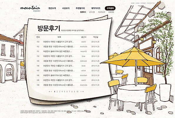 PSD 식물 템플릿 건축물 화분 여행 웹템플릿 의자 탁자 웹소스 디자인시안 사이트템플릿 회사홈페이지 회사소개 시안 거리 서브 알림판 사람없음 건물 관광지 홈페이지 웹 홈페이지시안 카페 파라솔 펜션 리뷰 목록 이미지템플릿 건축 가구 인터넷 숙소 상점 파일형식 편집소스