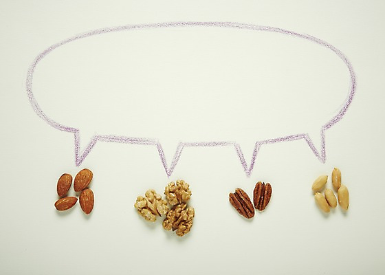 포토 JPG 스튜디오촬영 음식 말풍선 프레임 실내 건강 관리 사람없음 건강관리 견과류 땅콩 호두 아몬드 잣 건강식품 국내포토 내부 파일형식