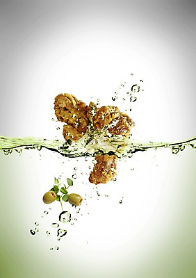 PSD 편집 편집이미지 열매 사람없음 통닭 치킨 프라이드치킨 닭고기 튀김 올리브오일 올리브 이미지편집 식물 음식 육류 기름_음식 닭고기요리 파일형식