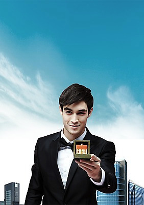 PSD 서양인 외국인 백인 구름 편집이미지 남자 회사 비즈니스 하늘 부동산 주택 선물 한명 웃음 들기 사람 정장 빌딩 상반신 성인 건물 경제 상자 미니어처 도시 비즈니스맨 오픈 주기 남자만 남자한명만 성인남자만 성인만 이미지편집 자연요소 1 건축물 옷 모션 표정 인종 모형 직장인 재산 파일형식