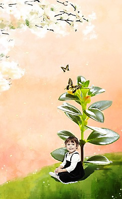 전신 PSD 서양인 외국인 나무 식물 동물 편집이미지 계절 여자 꽃 어린이 나비 곤충 백그라운드 한명 웃음 사람 앉기 풍경 소녀 잔디 초원 새싹 봄풍경 봄 나뭇가지 풀 여자만 여자한명만 어린이만 소녀만 소녀한명만 이미지편집 1 모션 표정 인종 파일형식