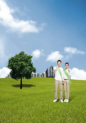 전신 PSD 외국인 나무 식물 구름 편집이미지 라이프스타일 건축물 여자 남자 캠페인 자연 하늘 서기 웃음 사람 동양인 손짓 빌딩 잔디 초원 성인 두명 건물 손들기 자연보호 환경 그린캠페인 엄지손가락 최고 풀 그린에너지 보호 환경보전 따봉 어깨띠 성인만 이미지편집 자연요소 건축 컨셉 손가락 모션 표정 인종 생활 에너지 사회이슈 생태계 파일형식