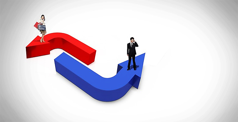 전신 PSD 외국인 편집 편집이미지 여자 남자 화살표 서기 사람 동양인 정장 20대 성인 두명 앞모습 빨간색 파란색 종이봉투 쇼핑백 직장인 비즈니스맨 방향 순환 통화 방향지시 청년만 성인만 이미지편집 직업 옷 뷰포인트 컬러 가방 비즈니스 모션 봉투 인종 청년 파일형식