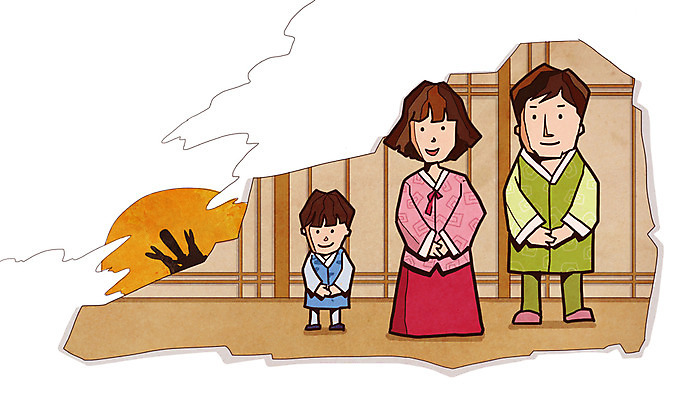 전신 PSD 구름 라이프스타일 여자 명절 남자 아들 어린이 일러스트 가정 가족 엄마 함께함 서기 사람 소년 라이프 세명 문 달 자녀 토끼 예절 인사 가족라이프 아빠 한복 손모으기 방아 국내일러스트 자연요소 한국전통 전통 기념일 컨셉 포유류 관계 모션 손짓 생활 반려동물 전통의상 파일형식