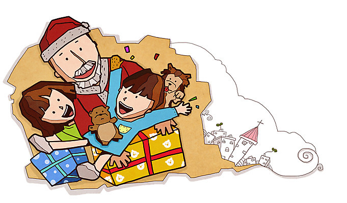 전신 PSD 동물 라이프스타일 건축물 여자 기념일 남자 딸 아들 어린이 인형 크리스마스 일러스트 가정 가족 산타옷 함께함 선물 웃음 사람 소녀 이벤트 소년 라이프 세명 선물상자 산타클로스 곰인형 자녀 가족라이프 아빠 강아지 즐거움 국내일러스트 옷 건축 감정 컨셉 관계 표정 생활 반려동물 상자 개 파일형식