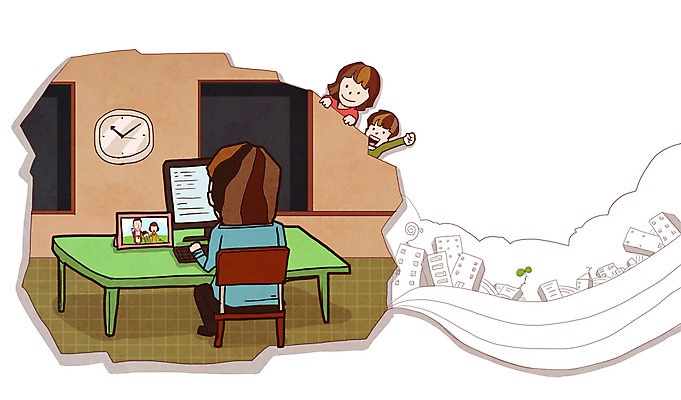 PSD 1 라이프스타일 건축물 여자 남자 딸 아들 어린이 시계 의자 일러스트 창문 가정 가족 응원 탁자 엄마 함께함 사람 상반신 라이프 세명 컴퓨터 모니터 자녀 가족라이프 업무 작업 아빠 책상 야근 기념사진 국내일러스트 건축 가구 컨셉 비즈니스 관계 생활 전자제품 파일형식