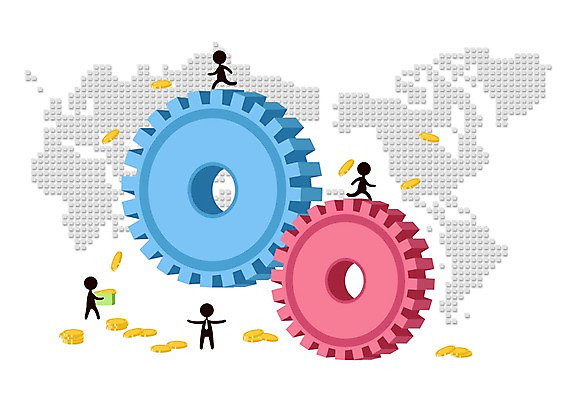 PSD 실루엣 세계지도 지도 돈 일러스트 비즈니스 그림자 들기 여러명 금융 경제 바구니 동전 피규어 비즈니스맨 톱니바퀴 국내일러스트 남자 다수 모션 촬영기법 사람 세계 미니어처 직장인 재산 파일형식