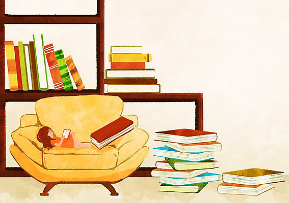 전신 PSD 여자 어린이교육 교육 여유 어린이 의자 일러스트 책장 한명 사람 소녀 책 소파 눕기 독서 쌓기 서랍장 소통 여자만 여자한명만 어린이만 소녀만 소녀한명만 국내일러스트 1 감정 가구 컨셉 모션 파일형식