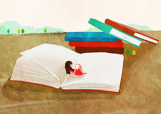 전신 PSD 나무 식물 여자 어린이교육 교육 여유 어린이 일러스트 한명 사람 소녀 책 눕기 독서 기댐 펼침 소통 여자만 여자한명만 어린이만 소녀만 소녀한명만 국내일러스트 1 감정 컨셉 모션 파일형식