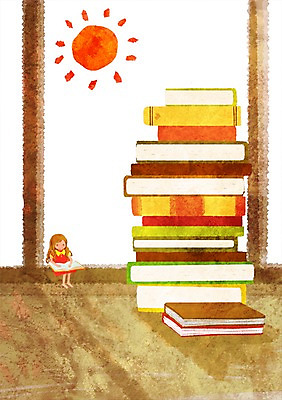 전신 PSD 여자 어린이교육 교육 여유 어린이 일러스트 창문 한명 사람 앉기 소녀 책 독서 태양 쌓기 소통 여자만 여자한명만 어린이만 소녀만 소녀한명만 국내일러스트 자연요소 1 감정 컨셉 모션 파일형식