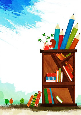 전신 PSD 나무 식물 여자 어린이교육 교육 여유 어린이 일러스트 하늘 색연필 책장 한명 사람 앉기 소녀 책 독서 필기구 연필 서랍장 소통 여자만 여자한명만 어린이만 소녀만 소녀한명만 국내일러스트 1 감정 가구 컨셉 모션 문구용품 학용품 파일형식