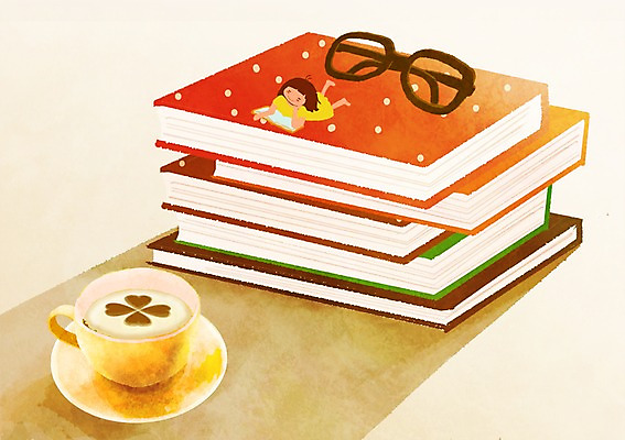 전신 PSD 여자 어린이교육 교육 안경 여유 음료 어린이 엎드리기 일러스트 탁자 한명 사람 소녀 책 눕기 독서 쌓기 차 찻잔 컵받침 소통 여자만 여자한명만 어린이만 소녀만 소녀한명만 국내일러스트 1 잡화 감정 가구 컨셉 모션 잔 받침대 파일형식