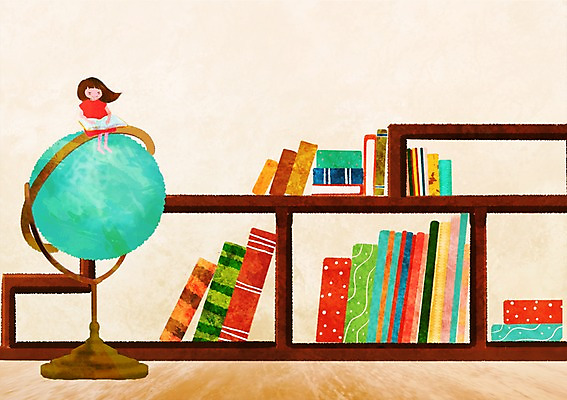 전신 PSD 여자 어린이교육 교육 여유 어린이 일러스트 책장 한명 사람 앉기 소녀 책 독서 지구본 서랍장 소통 여자만 여자한명만 어린이만 소녀만 소녀한명만 국내일러스트 1 감정 가구 컨셉 모션 파일형식