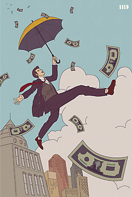 전신 구름 라이프스타일 남자 맨라이프 돈 일러스트 우산 비즈니스 하늘 한명 사람 빌딩 성인 점프 직장인 비즈니스맨 목표 열정 돈벼락 남자만 남자한명만 성인남자만 성인만 국내일러스트 AI파일 자연요소 직업 1 감정 컨셉 모션 건물 생활 재산 파일형식 벡터