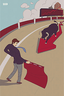 전신 구름 한마리 라이프스타일 남자 화살표 맨라이프 일러스트 비즈니스 하늘 그래프 한명 서기 사람 빌딩 성인 직장인 비즈니스맨 목표 황소 열정 전광판 투우 투우장 남자만 남자한명만 성인남자만 성인만 국내일러스트 AI파일 자연요소 직업 1 감정 컨셉 모션 건물 생활 소 파일형식 벡터