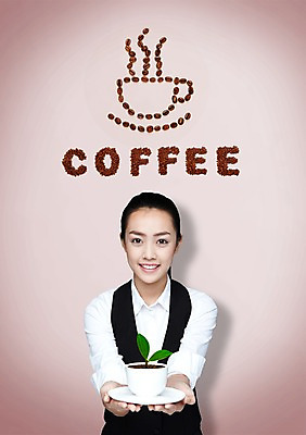 PSD 외국인 식물 편집 편집이미지 직업 여자 커피 음료 한명 서기 웃음 들기 사람 동양인 상반신 성인 새싹 원두 차 커피잔 찻잔 낟알 원두커피 바리스타 여자만 여자한명만 성인여자만 성인만 이미지편집 1 모션 잔 표정 인종 파일형식