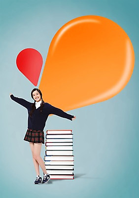 전신 PSD 외국인 편집 편집이미지 학생 여학생 여자 교육 교복 말풍선 중학생 청소년 한명 서기 웃음 사람 동양인 10대 책 쌓기 여자만 여자한명만 십대만 십대여자만 십대여자한명만 이미지편집 1 옷 모션 표정 인종 파일형식