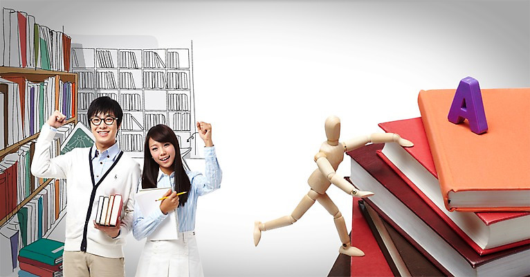 PSD 편집 편집이미지 학생 알파벳 영어 여학생 여자 교육 남자 남학생 대학생 서기 들기 사람 동양인 손짓 상반신 20대 성인 두명 책 주먹 한국인 도서관 서랍장 목각인형 청년만 성인만 이미지편집 문자 인형 가구 모션 인종 청년 파일형식