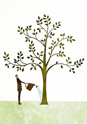 전신 PSD 나무 식물 남자 일러스트 비즈니스 나뭇잎 한명 서기 들기 사람 정장 성인 물뿌리개 성장 나뭇가지 직장인 비즈니스맨 물주기 남자만 남자한명만 성인남자만 성인만 국내일러스트 직업 1 옷 잎 모션 파일형식