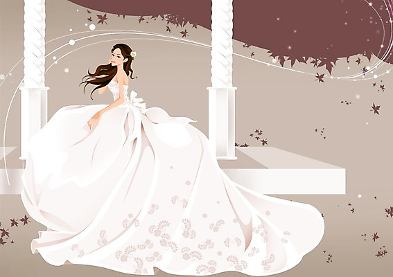 전신 PSD 드레스 여자 행복 신부 웨딩드레스 결혼 백그라운드 일러스트 사랑 한명 서기 사람 성인 기둥 여자만 여자한명만 성인여자만 성인만 국내일러스트 1 옷 건축 감정 모션 이벤트 파일형식