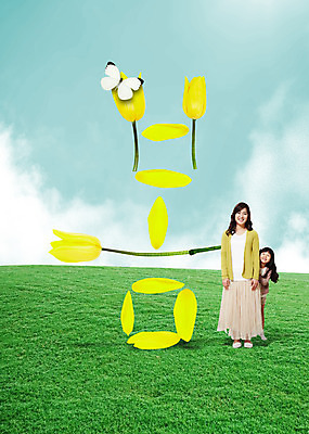 전신 PSD 식물 동물 구름 편집이미지 문자 여자 꽃잎 꽃 딸 어린이 컬러 나비 곤충 가족 하늘 모녀 엄마 서기 웃음 사람 동양인 소녀 잔디 성인 한글 두명 단어 노란색 봄 한국인 풀 여자만 이미지편집 자연요소 계절 관계 모션 표정 인종 파일형식