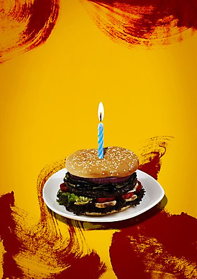 PSD 편집 편집이미지 그릇 접시 포스터 음식 빵 채소 초 촛불 사람없음 식당 햄버거 정크푸드 알림 전단 홍보물 음식전단 패티 이미지편집 식기 패스트푸드 상점 파일형식