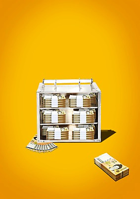 PSD 편집 편집이미지 라이프스타일 지폐 돈 가방 비즈니스 사람없음 금융 경제 비즈니스라이프 돈다발 가득함 철가방 이미지편집 잡화 생활 재산 파일형식