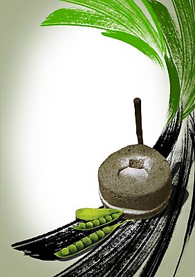 PSD 편집이미지 한국전통 전통 전통문화 캘리배경 콩 전통소품 그림자 사람없음 한개 돌_바위 농기구 오브젝트 완두콩 맷돌 이미지편집 1 문화 백그라운드 농업 곡류 한국 파일형식