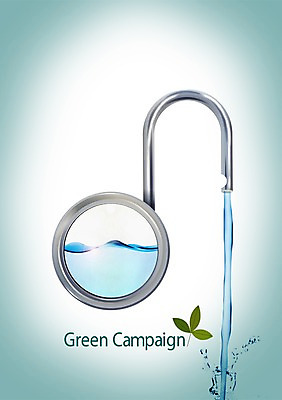 PSD 편집이미지 라이프스타일 캠페인 자연 물줄기 자물쇠 사람없음 물 자연보호 환경 그린캠페인 절약 그린에너지 보호 환경보전 수도꼭지 저장 잠금 이미지편집 자연요소 컨셉 생활 에너지 사회이슈 생태계 보안 파일형식