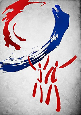 전신 PSD 편집이미지 문화 예술 캘리배경 캘리편집 응원 문화예술 사람 손짓 두명 손들기 우승 태극 승전보 태극전사 이미지편집 문양 백그라운드 캘리그라피 모션 최고 파일형식