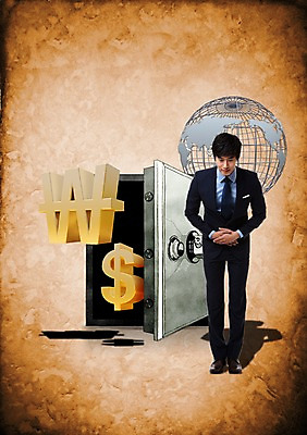 전신 PSD 편집 편집이미지 라이프스타일 기호 남자 돈 비즈니스 한명 서기 사람 동양인 정장 성인 금융 경제 비즈니스라이프 지구본 달러 한국인 예절 직장인 비즈니스맨 원화 화폐기호 잠금 보안 금고 손모으기 남자만 남자한명만 성인남자만 성인만 이미지편집 직업 문자 1 옷 모션 안전 인종 손짓 생활 재산 화폐 파일형식